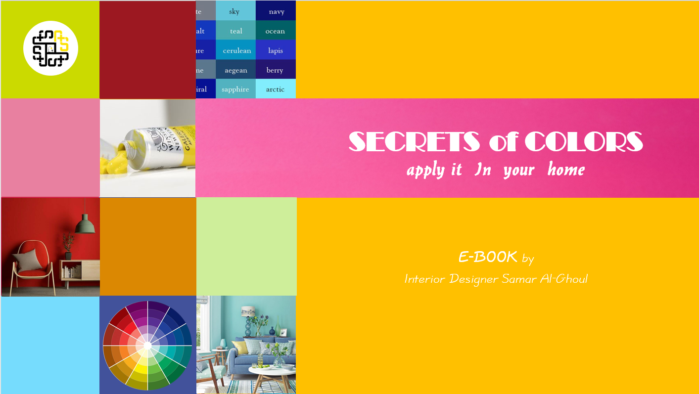 SECRETS of COLORS apply it  In  your  home
