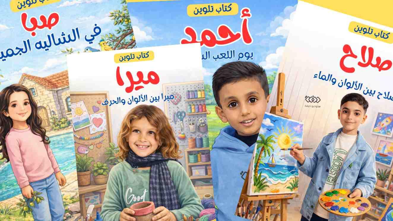 قصة للتلوين… طفلكم بطلها